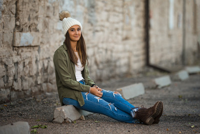 Dynamic Senior Portraits by Vanessa Houk Photography